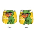 thumbnail image 5 of Lsque T-Rex Playing Football Printed Women's Running Shorts with Liner Pockets,Elastic Quick Dry Workout Athletic Gym Yoga Shorts,Womens High Waist Shorts-Small, 5 of 9