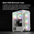 thumbnail image 5 of Mid-Tower Gaming PC Case - Compact Design with RGB Lighting & Efficient Airflow, 5 of 5