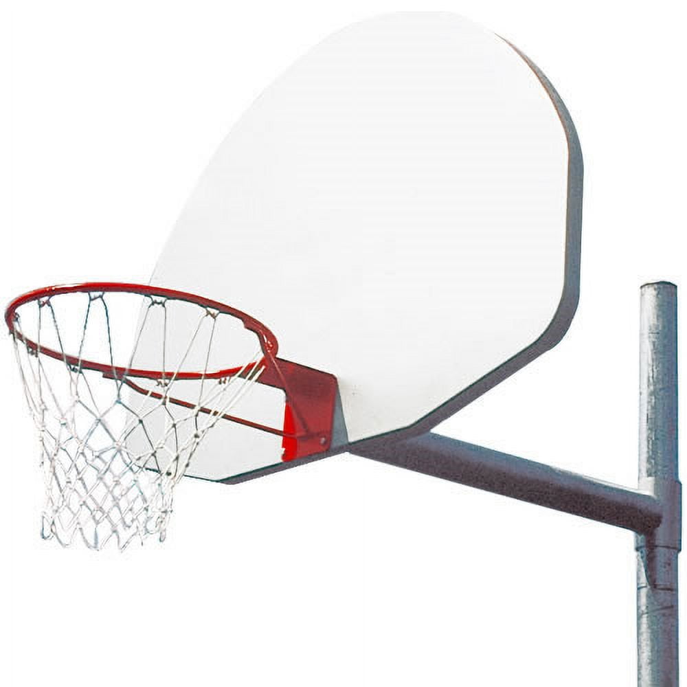 MacGregor Silver Aluminum Backboard with Goal and Net (EA)