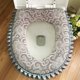thumbnail image 3 of Cubierta de asiento de inodoro cálido asiento de inodoro de baño lavable con cremallera Vhermosa, 3 of 5