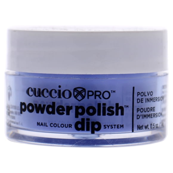 Sistema De Inmersión Cuccio Pro Powder Polish Para Esmalte De Uñas En Polvo Azul Eléctrico 0.5 oz