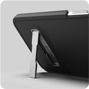 Encased Slimline Designed for Google Pixel 6 Pro Belt Clip Case with Kickstand (2021) Ultra Thin Case with Holster (Black)
