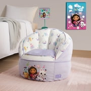 DreamWorks Gabbys Dollhouse Purple Polyester Bean Bag