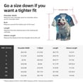 thumbnail image 5 of Kdxio Men's Hawaiian Shirt for Men Short Sleeve Shirt Starry Sky Cloud Bulldog Summer Casual Holiday Beach Button Down T-Shirts, 5 of 5