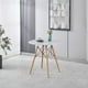 thumbnail image 1 of Mesa De Comedor Redonda Estilo Eames Minimalista Moderna blanco 6.49 pulg Pido Todo E-MDCR4M-WH, 1 of 5