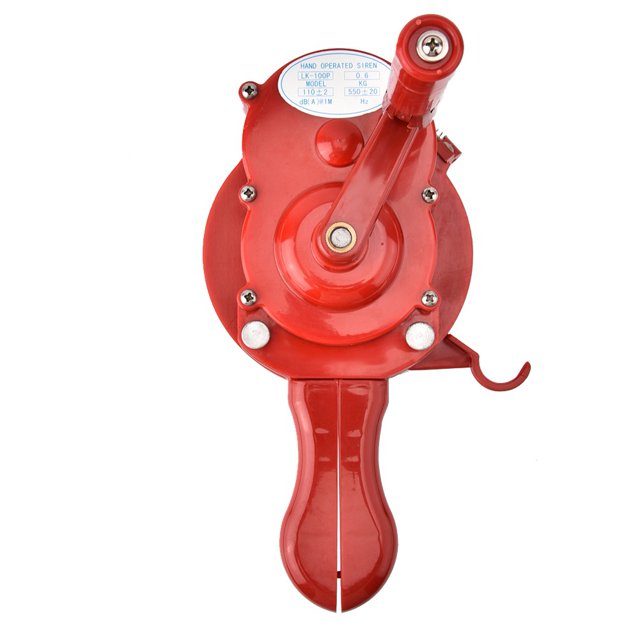 Sirena Manual, Alarma de manivela Manual, Manual para Seguridad en el hogar Unbranded AF02616