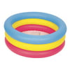 "30"" Inflatable Pink, Yellow and Blue Childrens Swimming Pool"