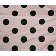 thumbnail image 5 of oneOone Polyester Spandex Blush Pink Fabric Dots Dress Material Fabric Print Fabric By The Yard 56 Inch Wide-B4, 5 of 6