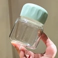 thumbnail image 2 of Plastic Water Bottle Mini Chubby Water Cup for School Students,Cute High Aesthetic Portable Water Bottle,Summer Pocket Cup for Travel,1 Pack, 2 of 4