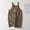 Brown, variant on Toddler Boy Girl Soft Corduroy Suspender Pants Kids Overalls Loose Retro Fall Adjustable Button Overalls with Pocket Black 3-4Years