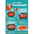 thumbnail image 4 of Korean Tteokbokki Sauce, Spicy & Sweet Gochujang Sauce for Rice Cakes & Stir Fry, Ready-to-Use Korean Cooking Sauce, 120g (4.23 oz), 4 of 5