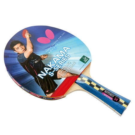 Butterfly Nakama S4 Table Tennis Racket-Carbon Blade-Wakaba 2.1