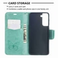 thumbnail image 4 of Dteck Case For Samsung Galaxy S21 6.2 inch Premium PU Leather Flip Wallet Case Embossed Full Body Protection Flip Stand Card Holder Magnetic Cover , green, 4 of 5