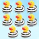 thumbnail image 5 of Uniforme De Prisión De Halloween, Juguete De Patos De Pvc, Juguetes De Baño Para Bebés, Juguete De Natación Suave Para Niñas Y Niños Inevent HA038093-00, 5 of 6