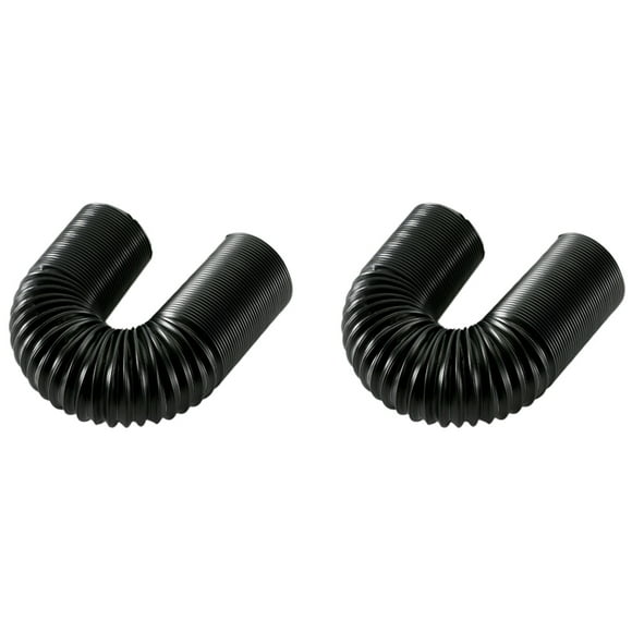 2pcs 2.5 Inch Car Adjustable High Flow Flexible Turbo Cold Air Intake System Hose Pipe Tube 63mm