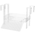 thumbnail image 2 of Hanging Turtle Basking Platform, Adjustable Turtle Dock, Transparent Acrylic Turtle Terrace with Non-slip Ramp for Aquatic Turtles, Fits Various Tank Sizes, 2 of 6