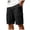 Black, variant on Sport Shorts Men Men's Shorts Casual Elastic Waist Drawstring Lightweight Summer Beach Shorts(Black,XL)