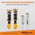 thumbnail image 6 of Maxpeedingrods Coilover Shock Absorber Springs Kit For Honda Civic 2006-2011 Adjustable Height, 6 of 8
