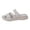 White, variant on CAIXIA Beach Sandals For Woman Women's Casual Platform Slide Sandals with Adjustable Hook Loop Strap for Wide Feet Comfort,Blue