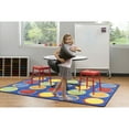 thumbnail image 2 of Safco Steel Guest Bistro Stool in Glossy Blue - 15.25"W x 18"H, 2 of 4