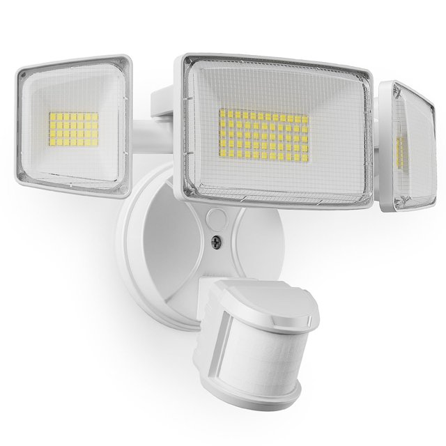 Luz LED de seguridad Onforu 75W con sensor de movimiento 7500LM