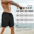 thumbnail image 6 of REDESS Men's Shorts Athletic with Liner,Shorts for Running Workout Basketball Gym,7"Inseam,Black, 6 of 7