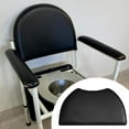 thumbnail image 6 of Kuntesetty Bedside Commode Chair Backrest Soft Shower Chair Padded Backrest for Seniors Black, 6 of 9
