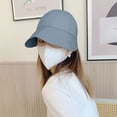 thumbnail image 5 of Sombrero de 54-58cm con circunferencia ajustable parasol, sombrero con protección solar para mujer, sombrero para el sol transpirable de secado rápido antiultravioleta de verano, 5 of 5