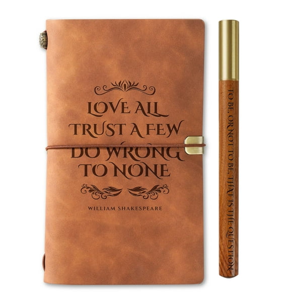 Set recargable de cuadernos InnoBeta Shakespeare de 20 x 12,5 cm