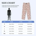 thumbnail image 4 of Naloa Rose Flowers Pajama Pants Men, PJ Bottoms, Sleep & Lounge Pants-XX-Large, 4 of 6