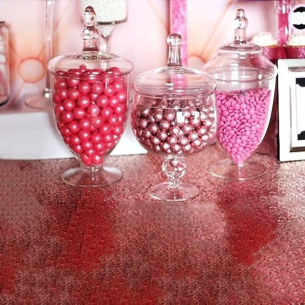 Efavormart 3 Pack | Clear Glass Apothecary Jars Candy Buffet Containers with Lids For Wedding Party Favor Decor - 9