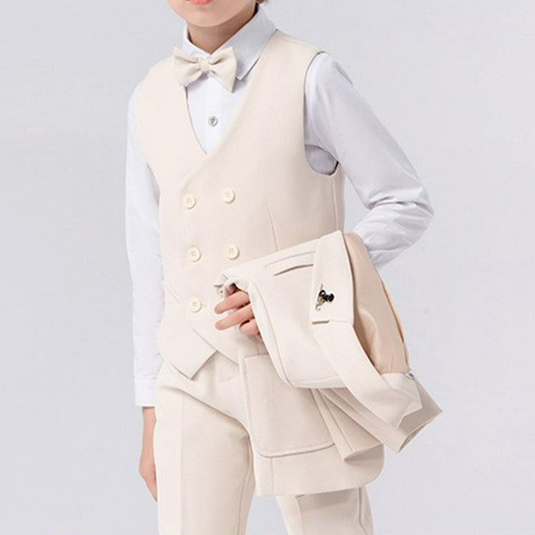 Boys Dress Pants Size 10-12 Boys Suit Boys' 5-Piece Formal Suit