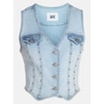 thumbnail image 5 of Madden NYC Women's Studded Vest, Sizes XXS-XXL, 5 of 5