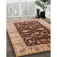 thumbnail image 3 of Ahgly Company Machine Washable Indoor Rectangle Industrial Modern Sandy Brown Area Rugs, 4' x 6', 3 of 7