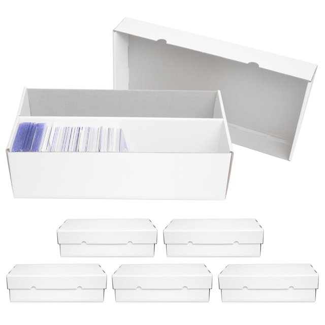 Caja de almacenamiento para cartas NUMINA 12,6 x 7,1 x 4,1 cm, capacidad para 1600 cartas
