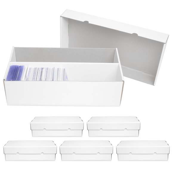 Caja de almacenamiento para cartas NUMINA 12,6 x 7,1 x 4,1 cm, capacidad para 1600 cartas