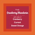 thumbnail image 3 of Mainstays Cranberry Mandarin 3 wick candle, 13 Ounce, 3 of 7