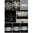 thumbnail image 4 of Kit de 42 pegatinas reflectantes, pegatinas reflectantes para bicicletas, alta visibilidad, cinta de seguridad reflectante, 4 of 5