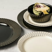 Thyme & Table Maison 12-Piece Ceramic Dinnerware Set