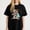 Black-3, variant on Women's Marble Textured Mama Wolf Graphic T-Shirt S-4XL Mother's Day Gift