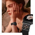 thumbnail image 4 of Wearlizer Braided Magnetic Band Compatible with Samsung Galaxy Watch 8 40mm 44mm & Watch 8 Classic 46mm, Celtic Stretchy Nylon Strap Adjustable Elastic Watch Band for Women Men (No for Ultra), 4 of 8