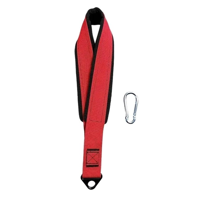 Correa de 38 cm para entrenamiento de brazos y manos, ideal para gimnasio y fitness. rojo