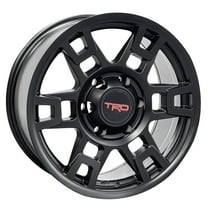 Thewheeldepot Toyota Styled 17 x 7.5 Aluminum Rim Black