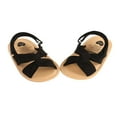 thumbnail image 4 of OUSITAID Baby Sandals Summer Baby Girls Solid Color Soft Sole Shoes, 4 of 7