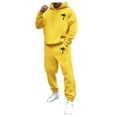 Men's Track Suits 2 Piece Fall Sweater and Pants Athletic Tracksuit