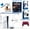 Cosmic Red, variant on Sony Playstation 5 Slim Disc Bundle with Spider-Man: Miles Morales, Extra Gray Camo Controller, Trigger Stop Kit, Dual Charge Dock and MightySkins Decal Voucher