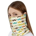 thumbnail image 4 of KLL Colorful Mustache Pirnt Wicking Running Beanie Head Wrap Cycling Bandana for Men Women, 4 of 8