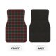 thumbnail image 2 of Balery Tartan Plaid Juego de 4 Alfombrillas para Auto, Revestimientos de Caucho Resistente, Diseño Antideslizante, 2 of 7