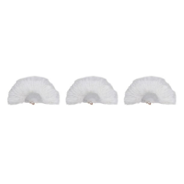 Abanico de Plumas Naiovety Decoración Fiestas Adulto 42cm Type4 NO4