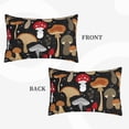 thumbnail image 4 of Balery Various Mushrooms Pillow Covers,Bed Pilowcases,Reversible Plush Throw Pillow Covers End Pillow Encasement,Pillow Case - 14"X20", 4 of 9